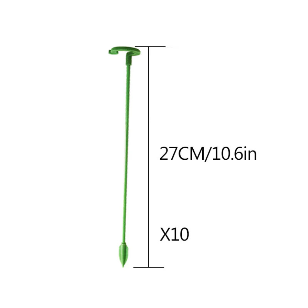 Planteværn - 10 stk. Holdbare Plante Støttebeslag
