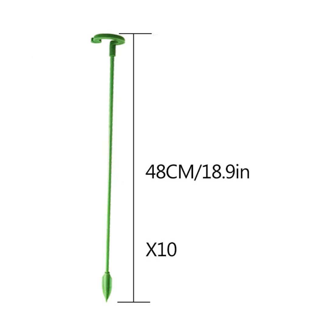 Planteværn - 10 stk. Holdbare Plante Støttebeslag