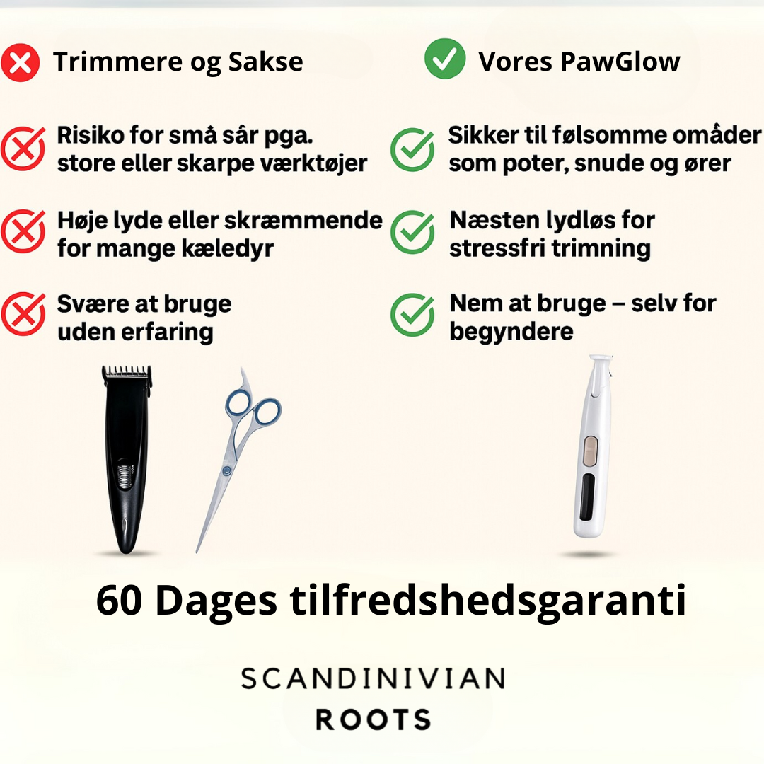 Paw Glow Kæledyr Trimmer