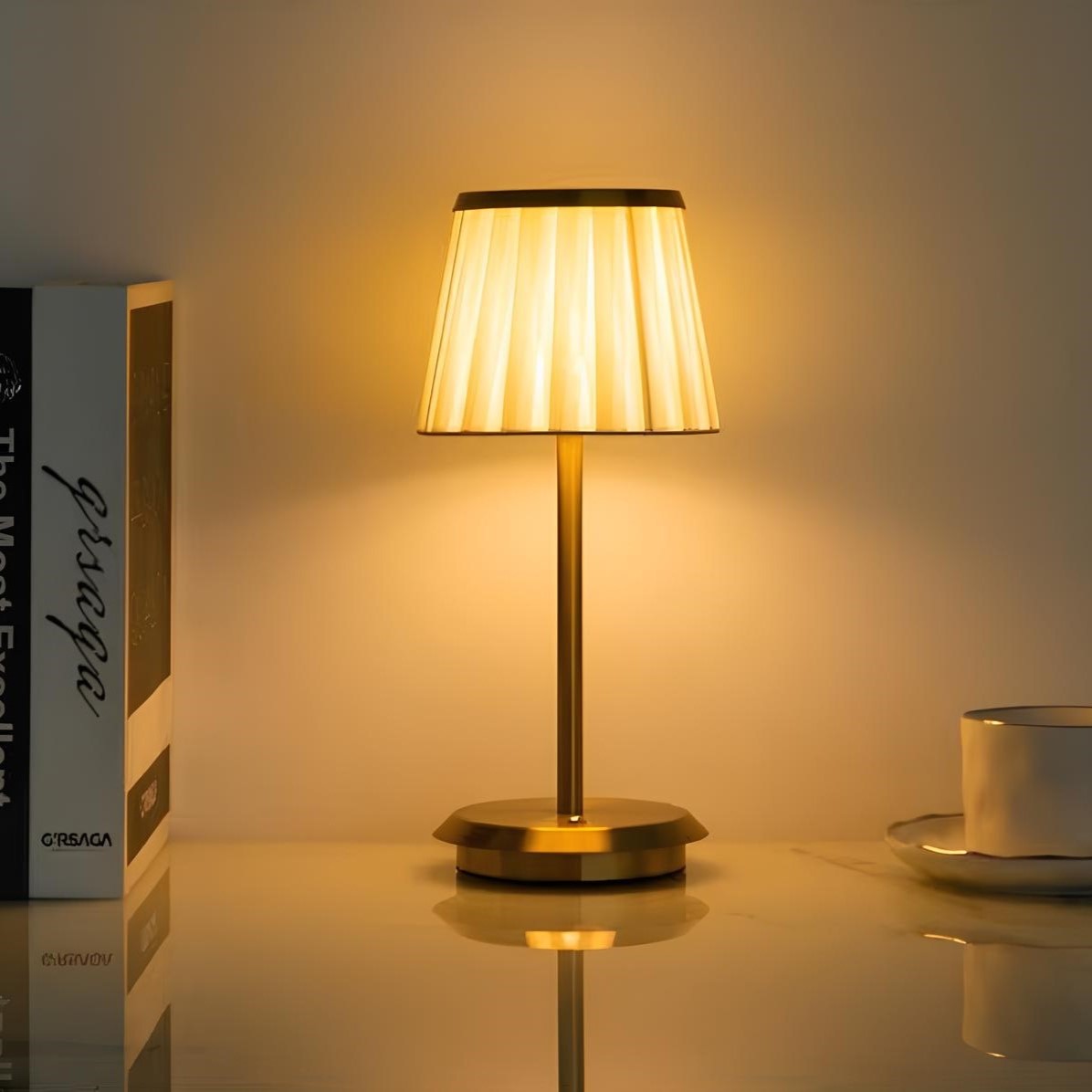 Bordlampe klassisk elegance