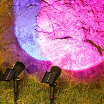 Solcelledrevet havespotlight