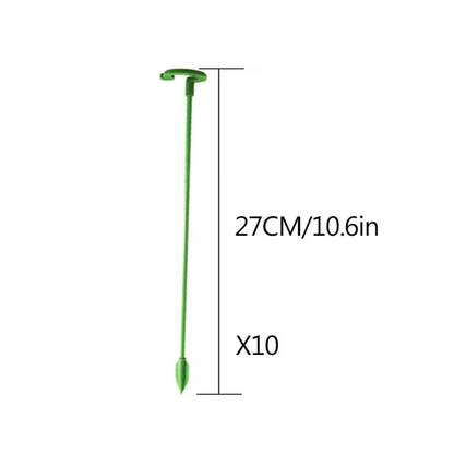 Planteværn - 10 stk. Holdbare Plante Støttebeslag