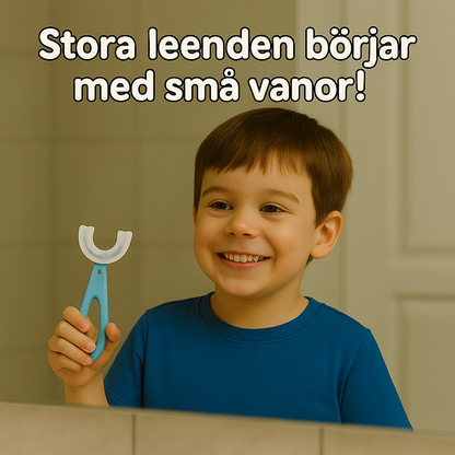 Tandbørste til børn - U-formet tandbørste til små munde